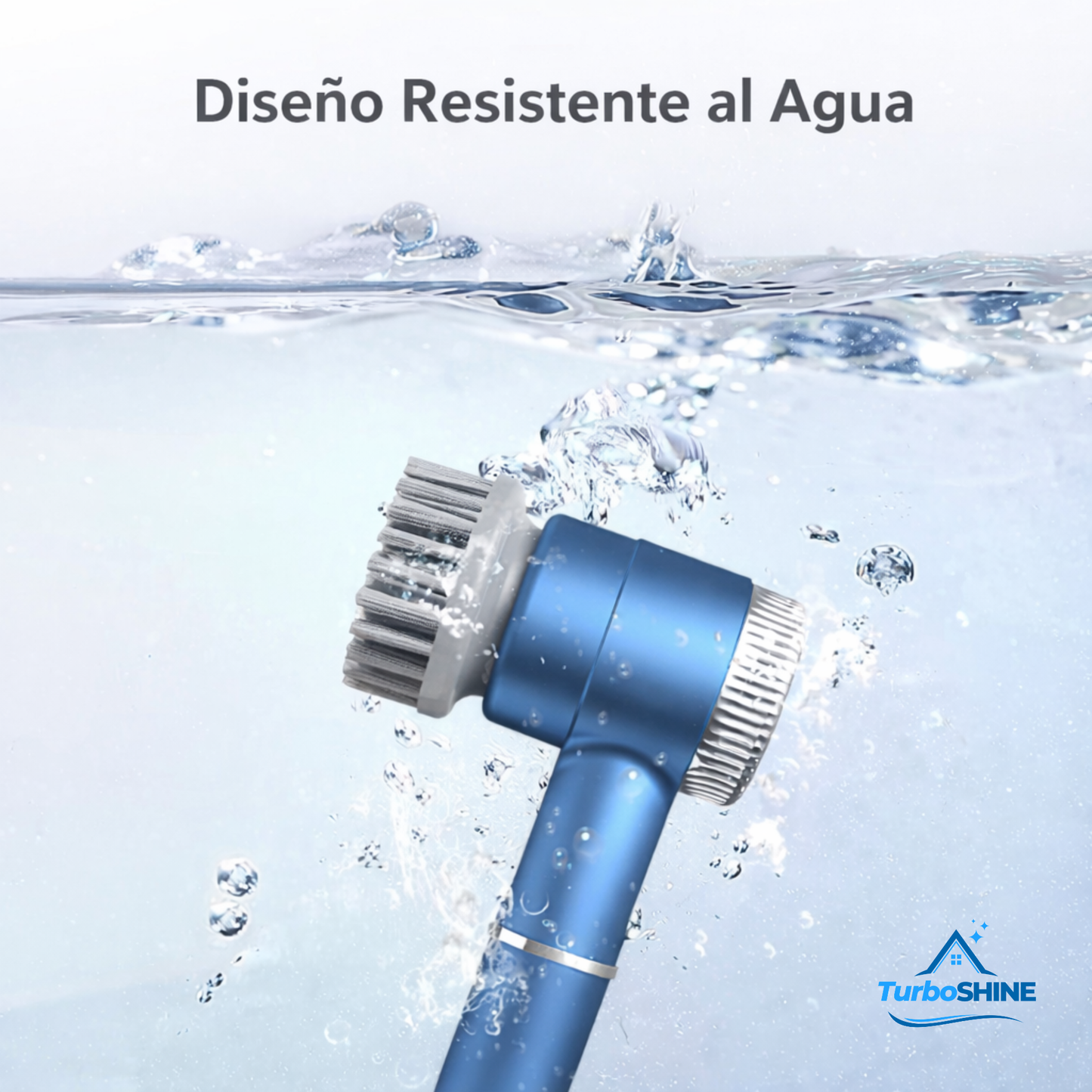 Cepillo Eléctrico Rotatorio Multifunción Recargable con 5 Cabezales