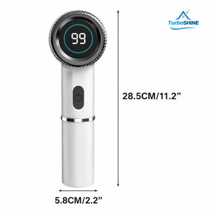 Cepillo Eléctrico Rotatorio Multifunción Recargable con 5 Cabezales